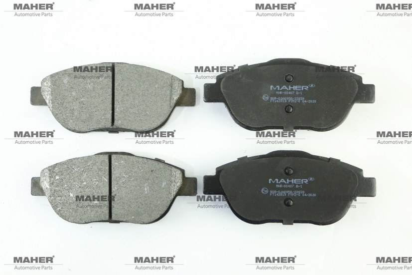 Citroen C3 Ön Fren Balata OEM 1607083180 Citroen C3 Ön Fren Balata OEM 1607083180